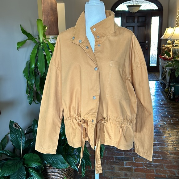 Mittoshop gold Utility Tie waist jacket szL - Picture 5 of 13